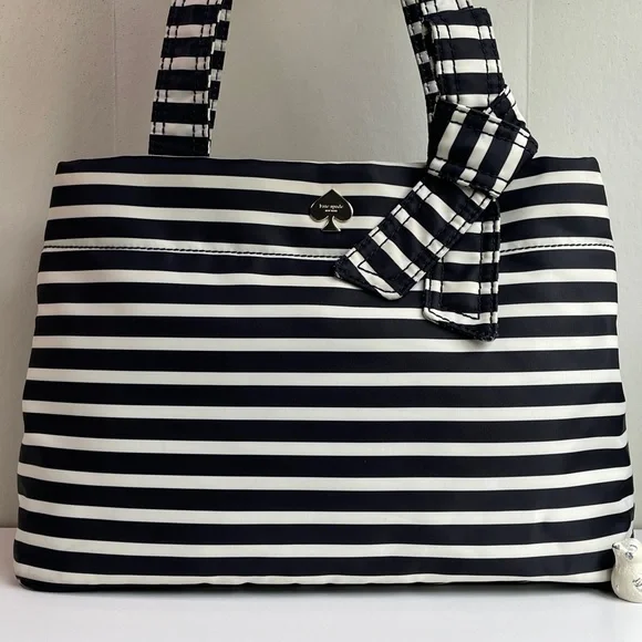 Kate Spade ♠️ Nylon Tote Shoulder Bag - Picture 3 of 16